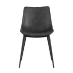 кухонный Texas мягкая обивка из экокожи, цвет серый, ножки черные от ImperiumLoft