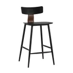 полубарный ANT пластиковый черный вставки экокожа от ImperiumLoft