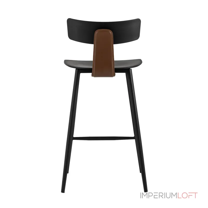 полубарный ANT пластиковый черный вставки экокожа от ImperiumLoft