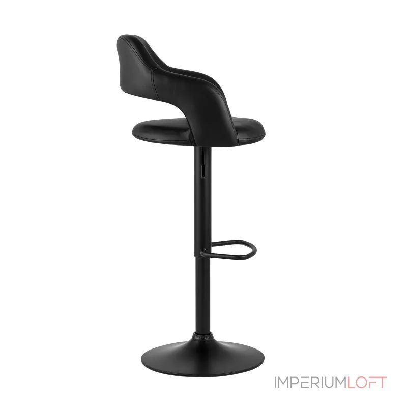 Рич черный регулируемый обивка экокожа ножка металл черный от ImperiumLoft Рич черный регулируемый обивка экокожа ножка металл черный от ImperiumLoft