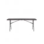 Кейт 180 коричневый, стальной каркас, полиэтилен высокой плотности HDPE от ImperiumLoft