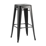 Tolix черный глянцевый, металл, пластик от ImperiumLoft