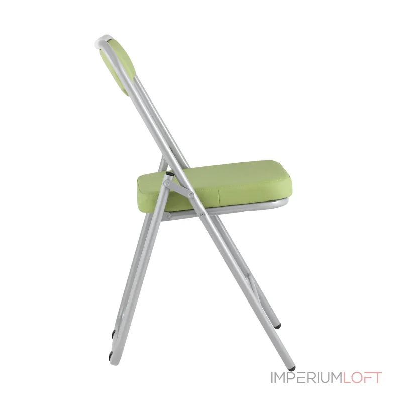 Джонни экокожа салатовый каркас металлик от ImperiumLoft