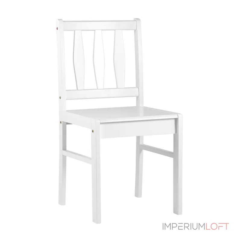 INGRID из стола и четырех стульев деревянные, ножки стола и каркас стульев из массива гевеи цвет от ImperiumLoft