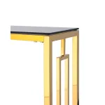 БРУКЛИН 115*30 золото стекло smoke, каркас нержавеющая сталь от ImperiumLoft