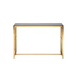 БРУКЛИН 115*30 золото стекло smoke, каркас нержавеющая сталь от ImperiumLoft