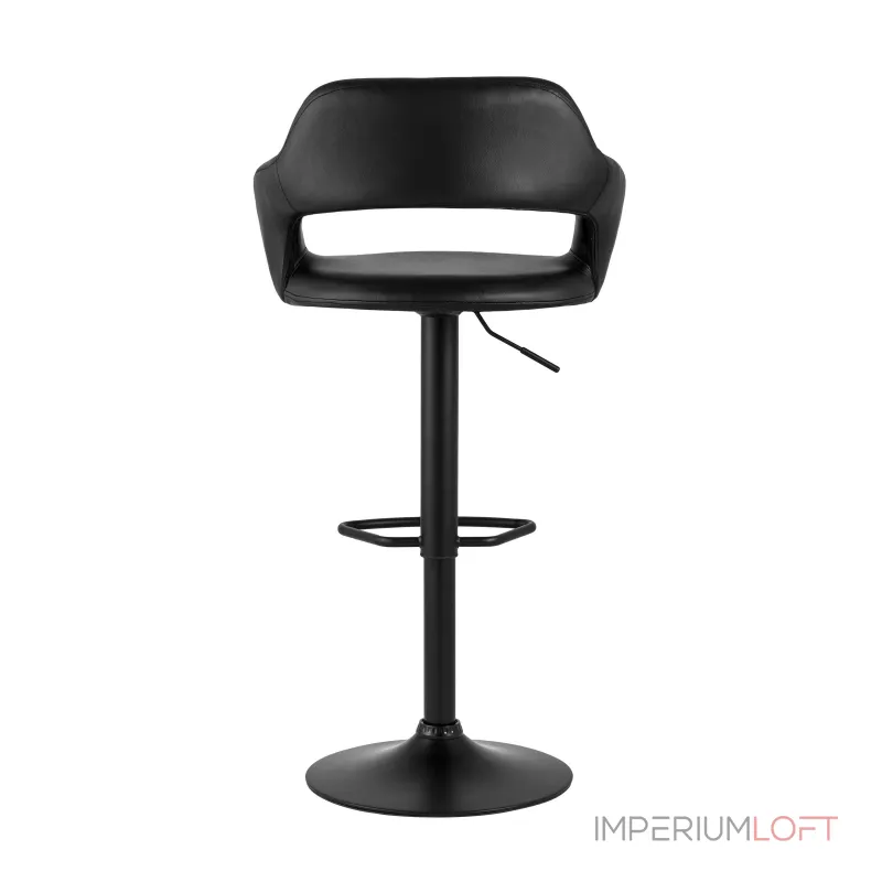 Рич черный регулируемый обивка экокожа ножка металл черный от ImperiumLoft Рич черный регулируемый обивка экокожа ножка металл черный от ImperiumLoft