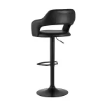 Рич черный регулируемый обивка экокожа ножка металл черный от ImperiumLoft