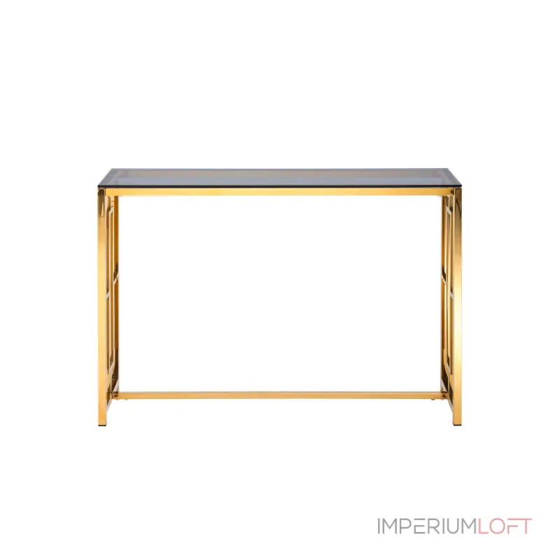 БРУКЛИН 115*30 золото стекло smoke, каркас нержавеющая сталь от ImperiumLoft