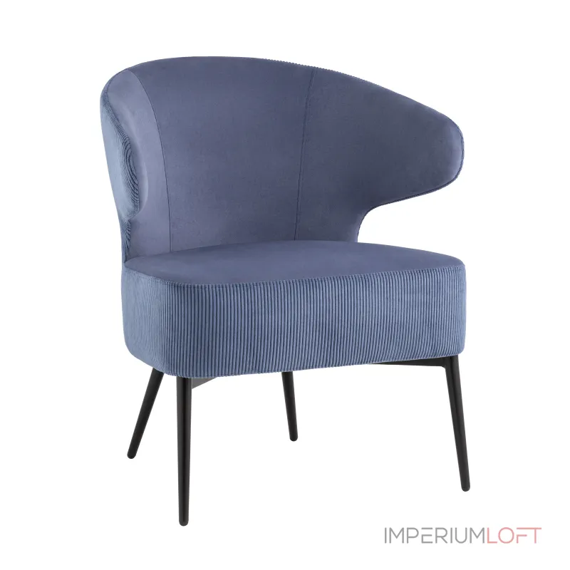 Royal Stripes велюр синий от ImperiumLoft