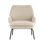 Харви бежевый с серой экокожей от ImperiumLoft