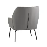 Харви бежевый с серой экокожей от ImperiumLoft