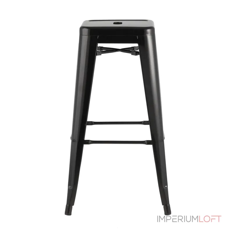 Tolix черный глянцевый, металл, пластик от ImperiumLoft