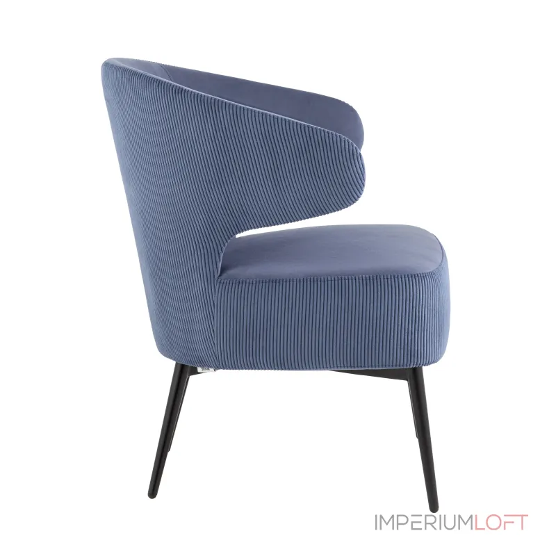 Royal Stripes велюр синий от ImperiumLoft