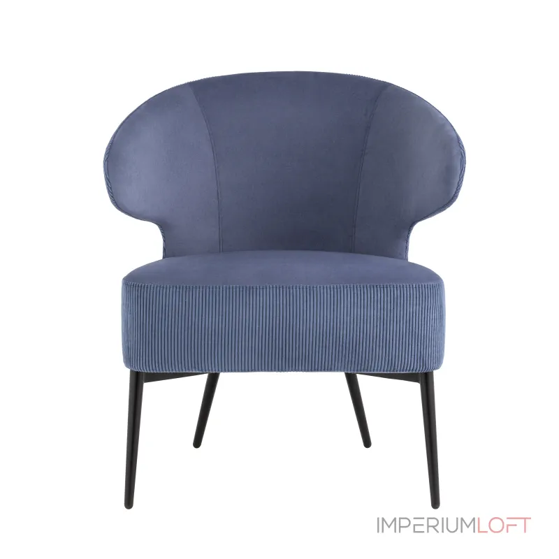 Royal Stripes велюр синий от ImperiumLoft