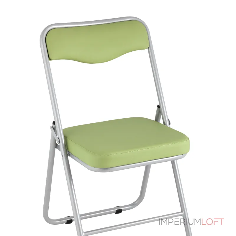 Джонни экокожа салатовый каркас металлик от ImperiumLoft