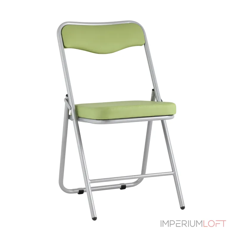 Джонни экокожа салатовый каркас металлик от ImperiumLoft