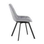 вращающийся Флекс велюр велютто серый от ImperiumLoft