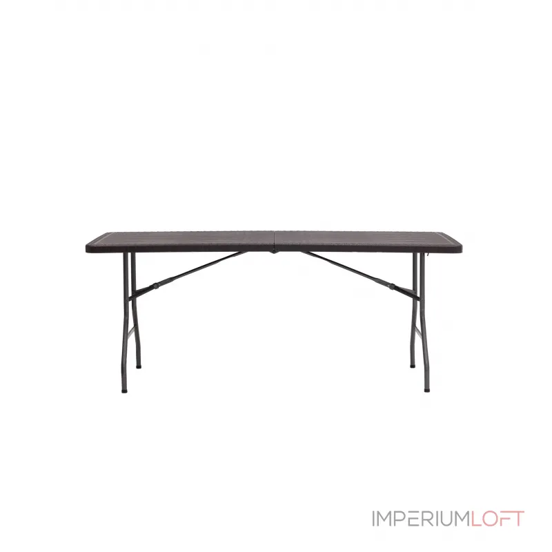 Кейт 180 коричневый, стальной каркас, полиэтилен высокой плотности HDPE от ImperiumLoft