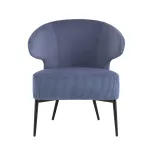 Royal Stripes велюр синий от ImperiumLoft