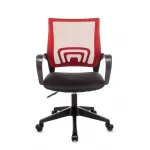 TopChairs ST-Basic офисное сетка/ткань красный крестовина пластик механизм Пиастра от ImperiumLoft