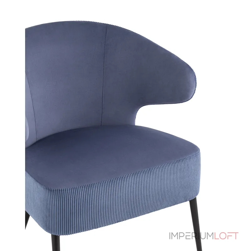 Royal Stripes велюр синий от ImperiumLoft