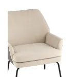 Харви бежевый с серой экокожей от ImperiumLoft