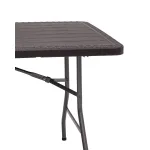 Кейт 180 коричневый, стальной каркас, полиэтилен высокой плотности HDPE от ImperiumLoft