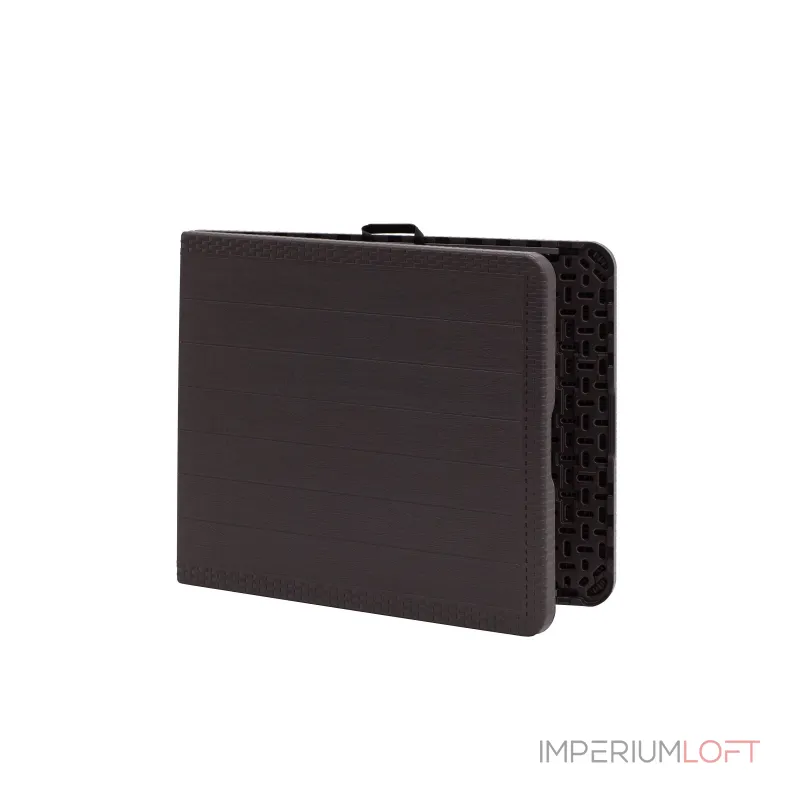 Кейт 180 коричневый, стальной каркас, полиэтилен высокой плотности HDPE от ImperiumLoft