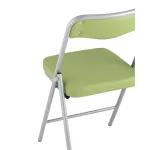 Джонни экокожа салатовый каркас металлик от ImperiumLoft