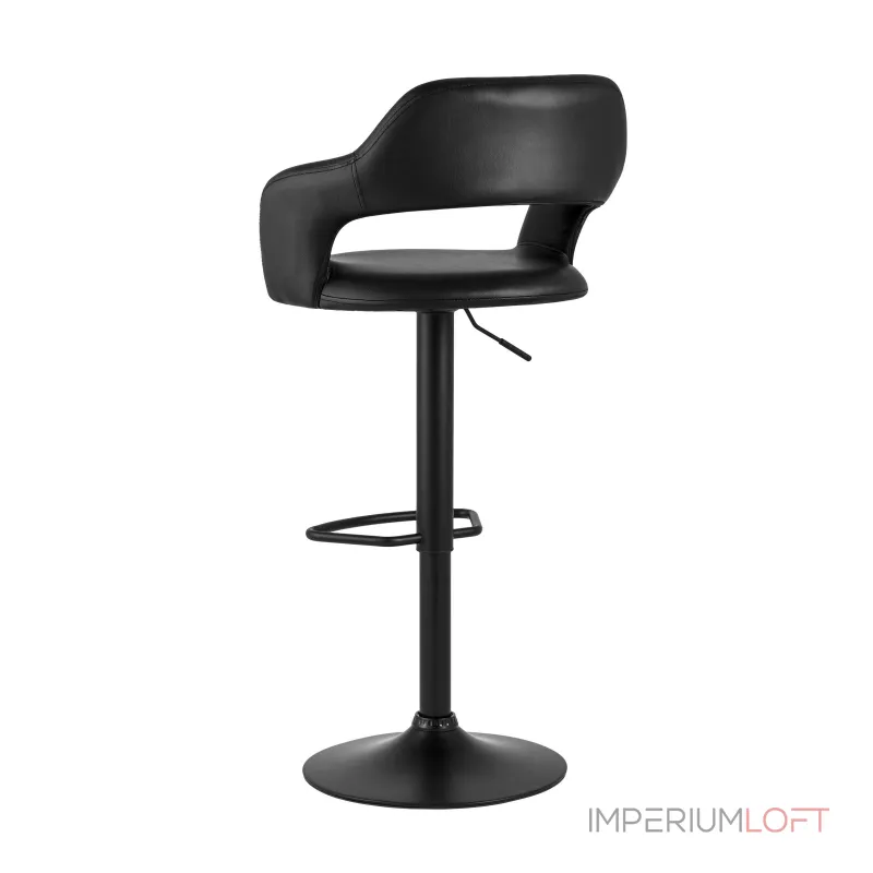 Рич черный регулируемый обивка экокожа ножка металл черный от ImperiumLoft Рич черный регулируемый обивка экокожа ножка металл черный от ImperiumLoft