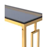 БРУКЛИН 115*30 золото стекло smoke, каркас нержавеющая сталь от ImperiumLoft