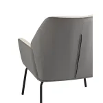 Харви бежевый с серой экокожей от ImperiumLoft