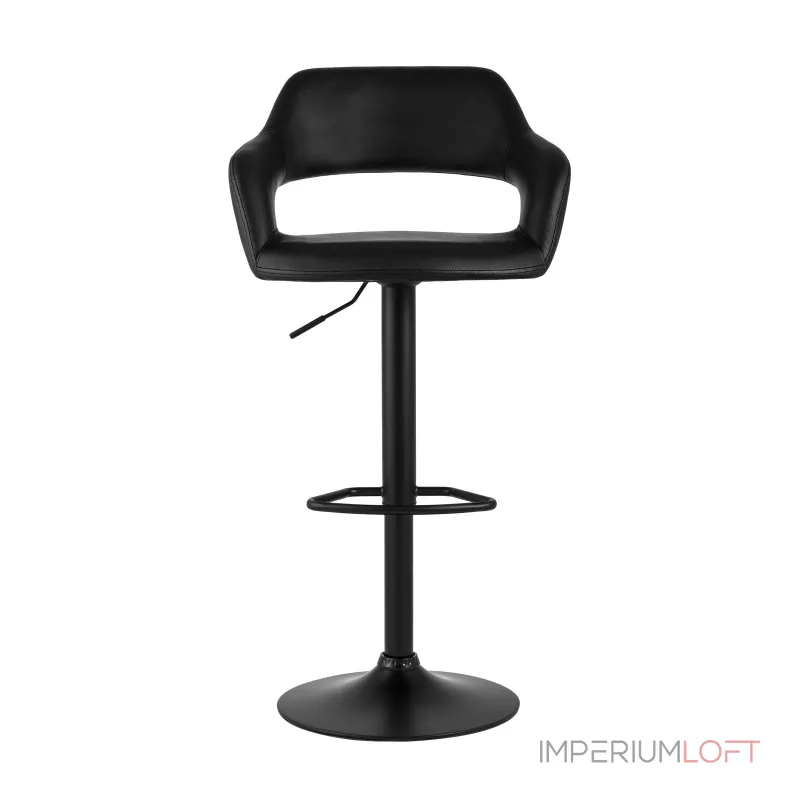 Рич черный регулируемый обивка экокожа ножка металл черный от ImperiumLoft Рич черный регулируемый обивка экокожа ножка металл черный от ImperiumLoft