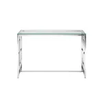 БРУКЛИН 120*40 серебро, каркас нержавеющая сталь от ImperiumLoft