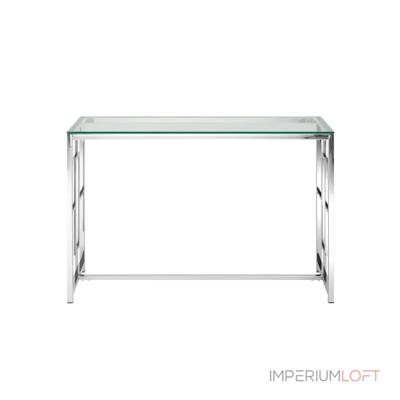 БРУКЛИН 120*40 серебро, каркас нержавеющая сталь от ImperiumLoft БРУКЛИН 120*40 серебро, каркас нержавеющая сталь от ImperiumLoft