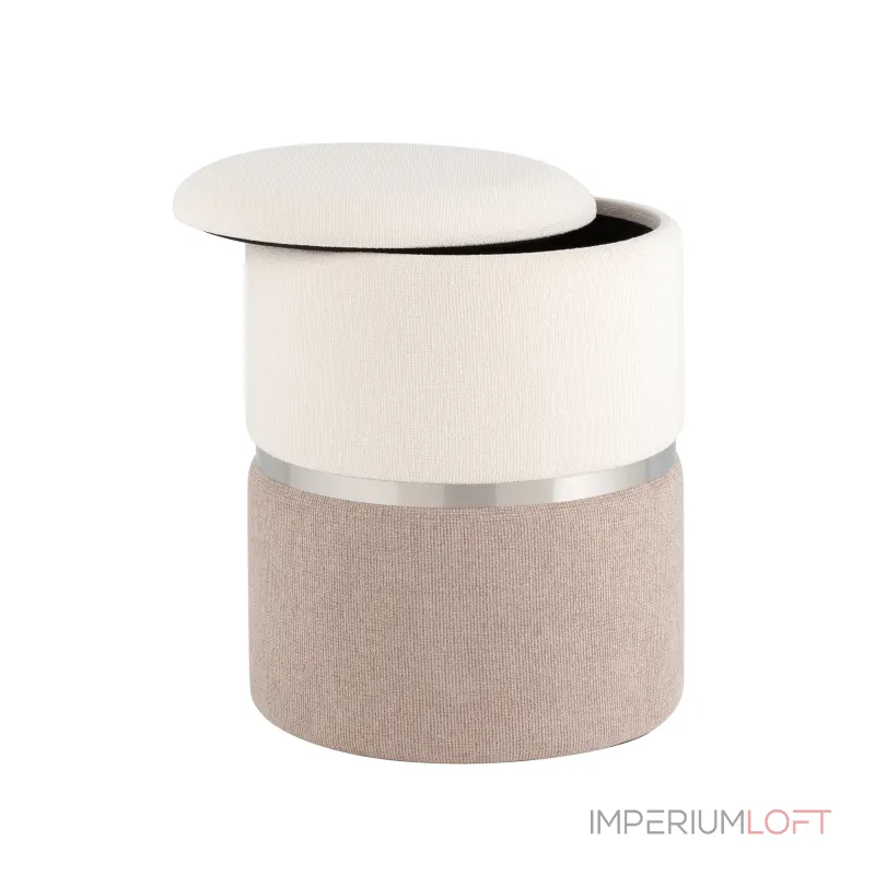 Кэрри с ящиком серебро серо-бежевый от ImperiumLoft