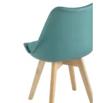 FRANKFURT морской, каркас массив бука, спинка качественный пластик, обивка сиденья экокожа от ImperiumLoft