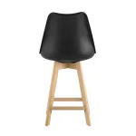 FRANKFURT черный сиденье экокожа ножки из массива бука от ImperiumLoft (1020 мм)