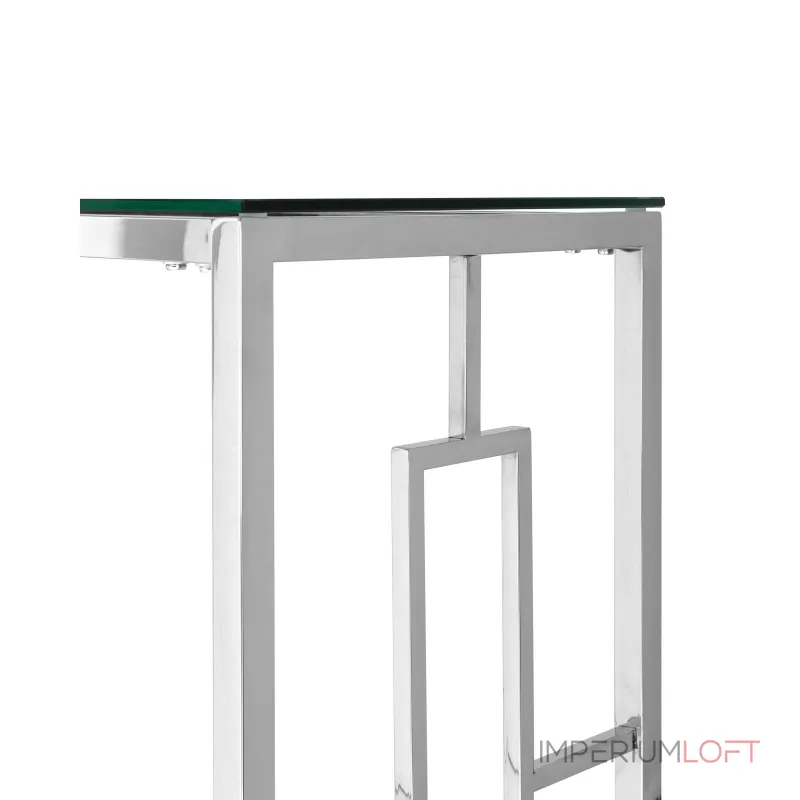 БРУКЛИН 120*40 серебро, каркас нержавеющая сталь от ImperiumLoft БРУКЛИН 120*40 серебро, каркас нержавеющая сталь от ImperiumLoft