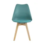 FRANKFURT морской, каркас массив бука, спинка качественный пластик, обивка сиденья экокожа от ImperiumLoft