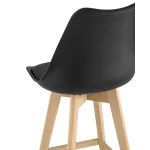 FRANKFURT черный сиденье экокожа ножки из массива бука от ImperiumLoft (1020 мм)