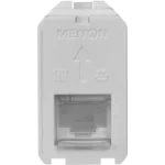 Розетка интернет RG45 5 CAT 1 модульная MEITON A4279C5E от ImperiumLoft