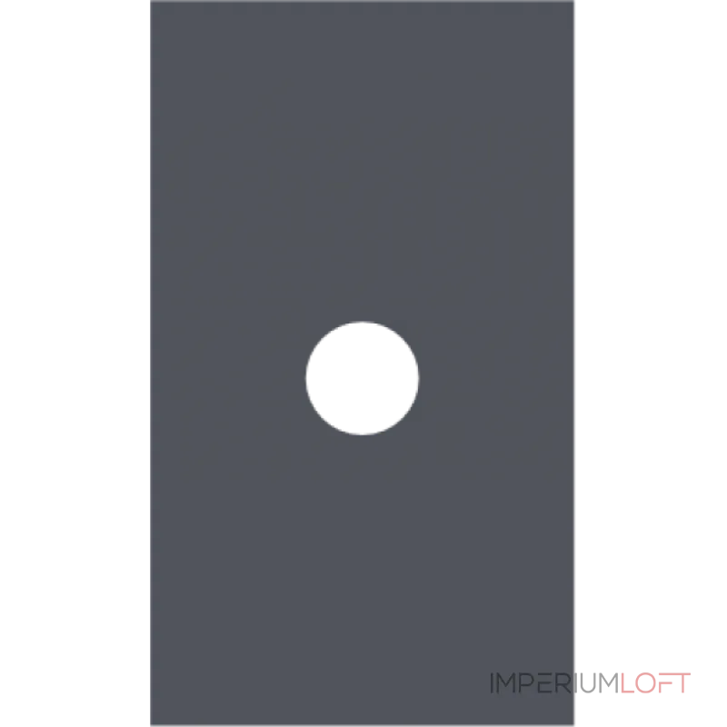 TV накладка/вывод кабеля 2 модульная (Тёмно-серый) MEITON AL08M2 от ImperiumLoft TV накладка/вывод кабеля 2 модульная (Тёмно-серый) MEITON AL08M2 от ImperiumLoft