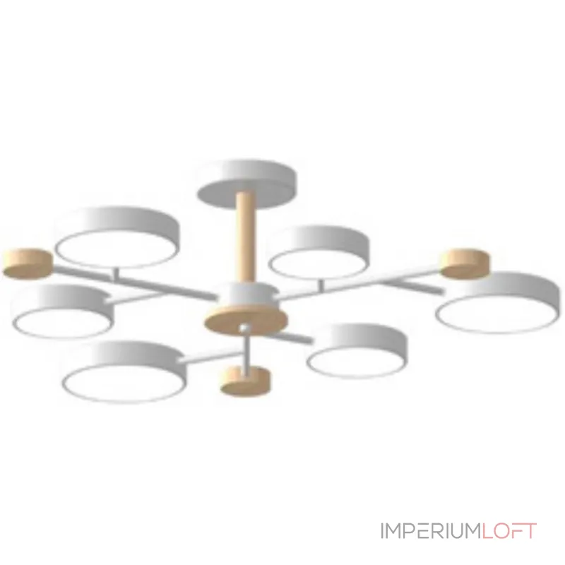 Потолочный cветильник LED4U L3214-750 WH от ImperiumLoft Потолочный cветильник LED4U L3214-750 WH от ImperiumLoft