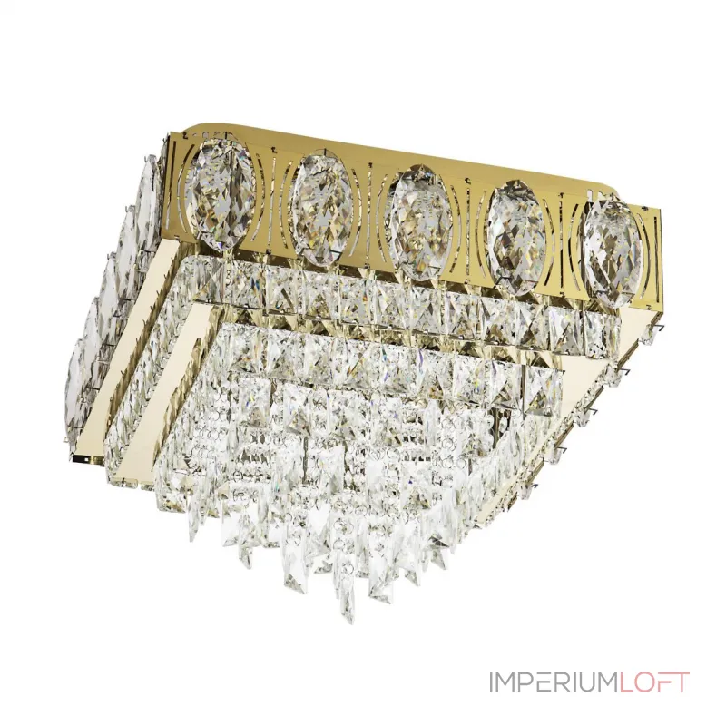 Потолочная люстра LED4U L9438-500-500 GD