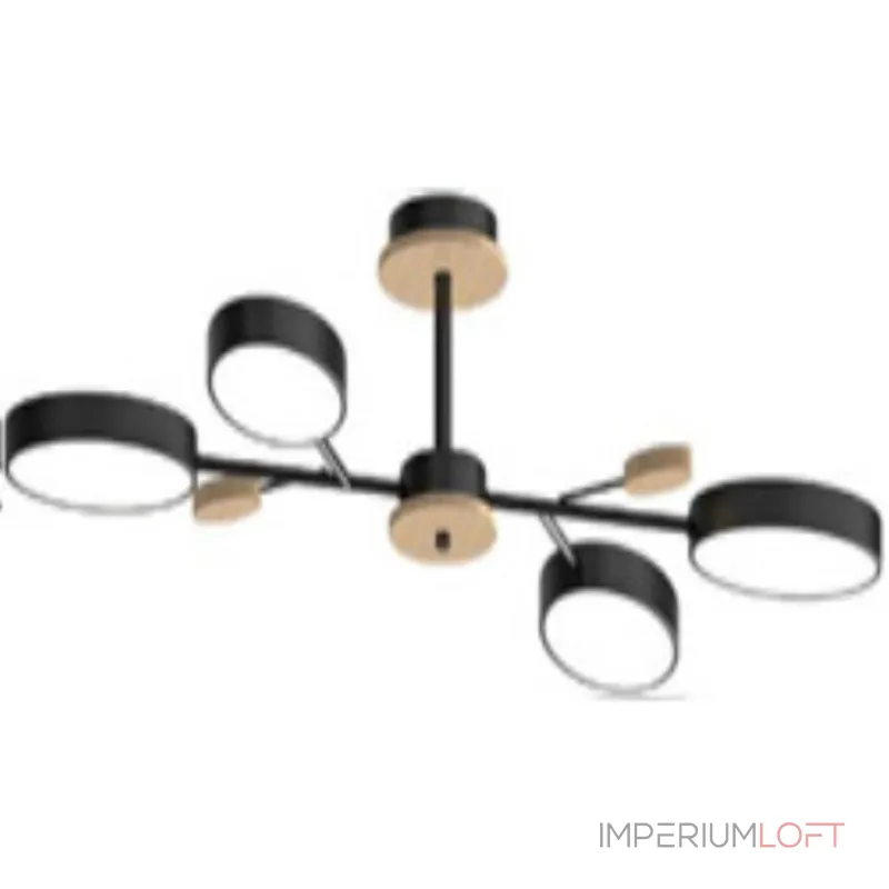 Потолочный cветильник LED4U L3219-830 BK от ImperiumLoft Потолочный cветильник LED4U L3219-830 BK от ImperiumLoft