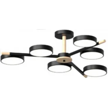 Потолочный cветильник LED4U L3208-800 BK