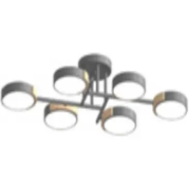 Потолочный cветильник LED4U L3211-830 GR Потолочный cветильник LED4U L3211-830 GR