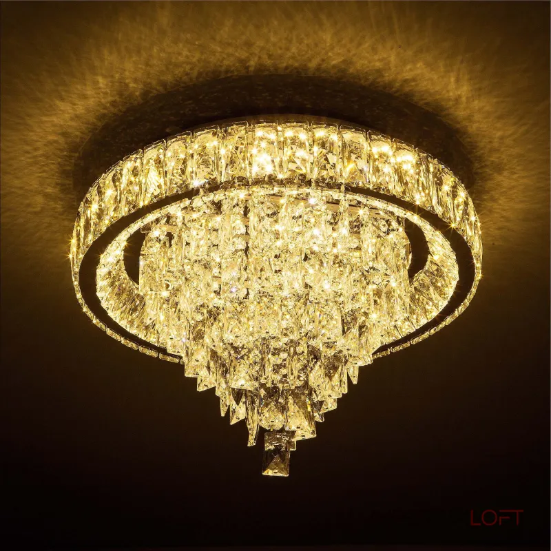 Потолочная люстра LED4U L030-500 от ImperiumLoft